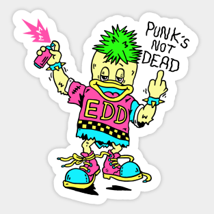 Punk's Not Dead Sticker